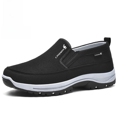 Casual sports shoes for men, mesh fabric, breathable, walking shoes