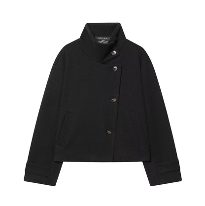 Casual Stand Collar Womens Jacket