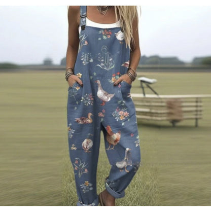 Casual strap pants
