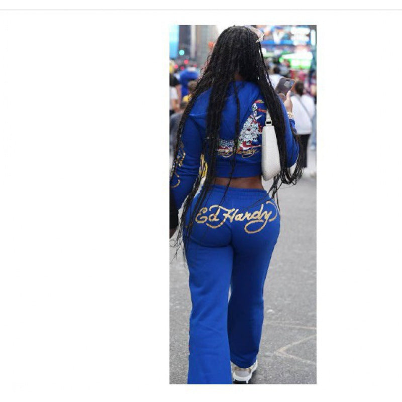 Casual street print outfit