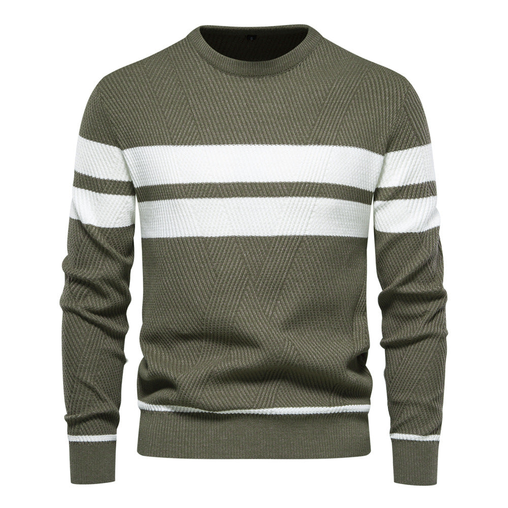 Casual striped sweater