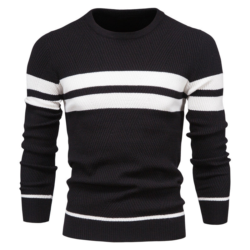 Casual striped sweater