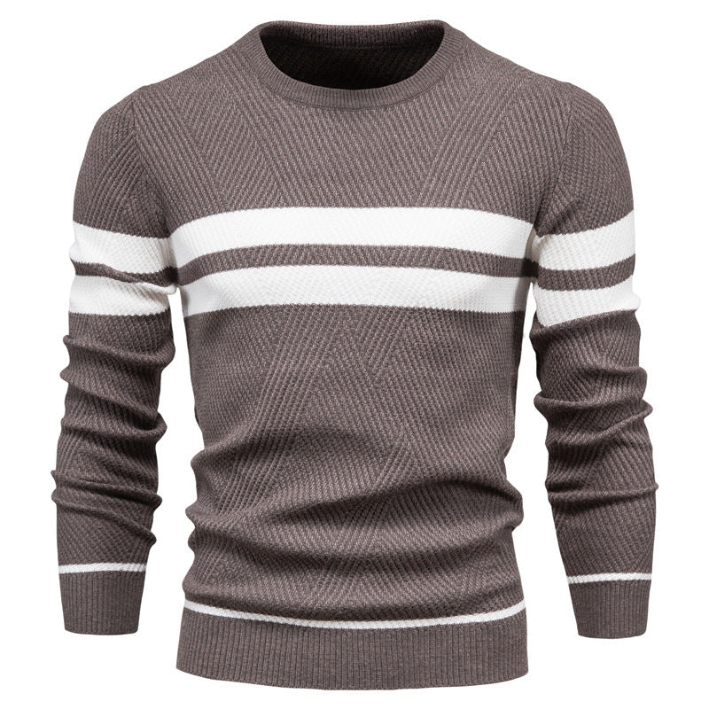 Casual striped sweater