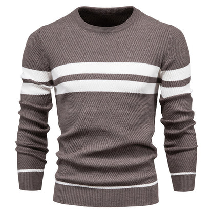 Casual striped sweater