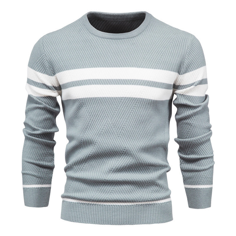 Casual striped sweater