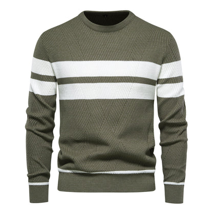 Casual striped sweater