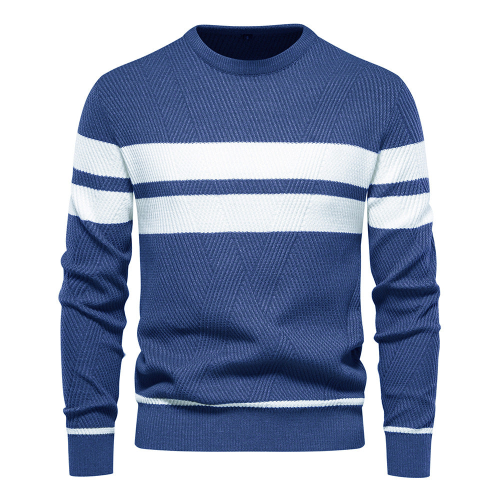 Casual striped sweater