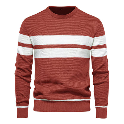 Casual striped sweater