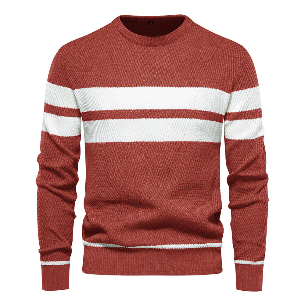 Casual striped sweater