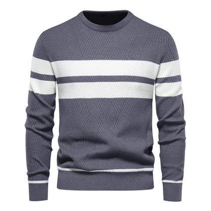 Casual striped sweater