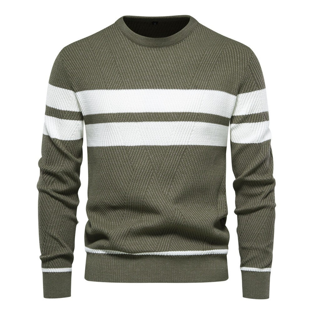 Casual striped sweater