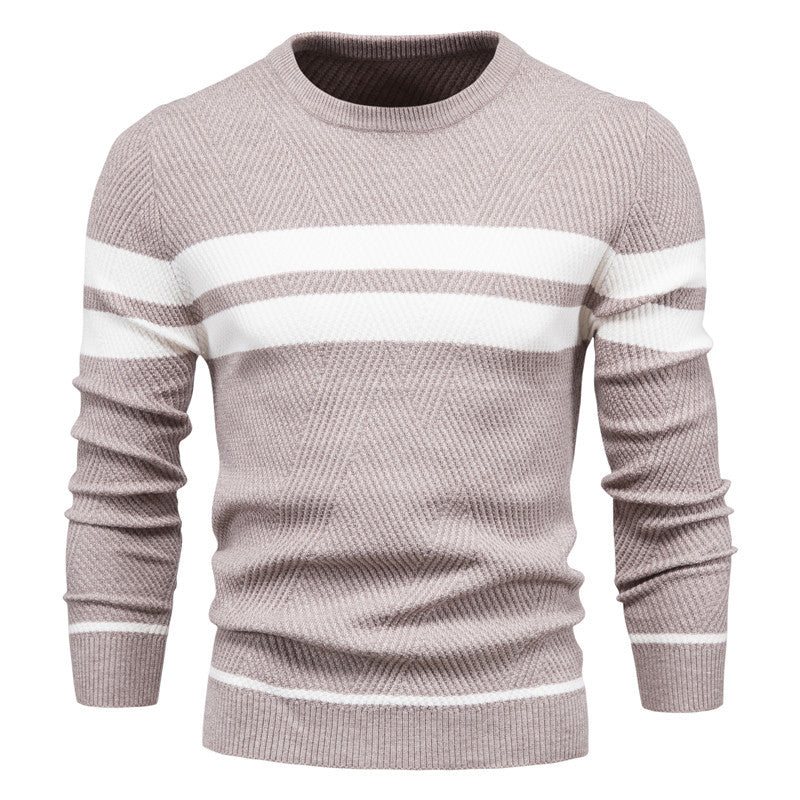 Casual striped sweater