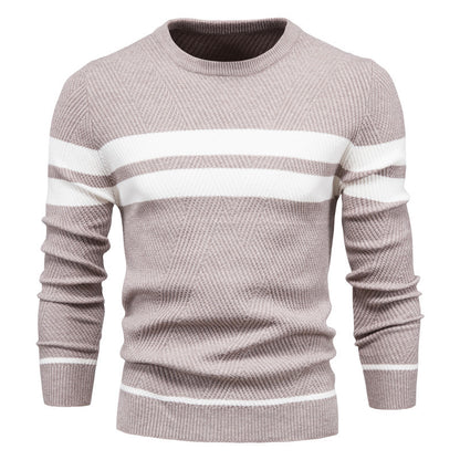 Casual striped sweater