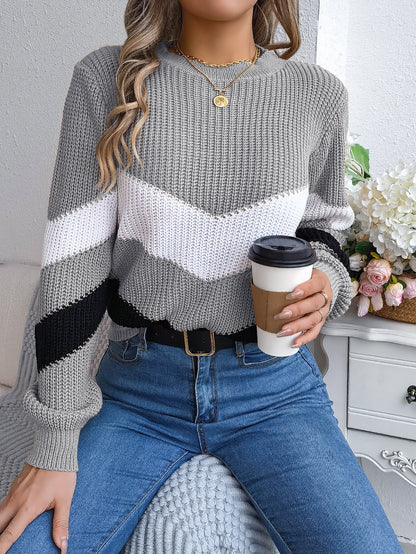 Casual Striped Sweater