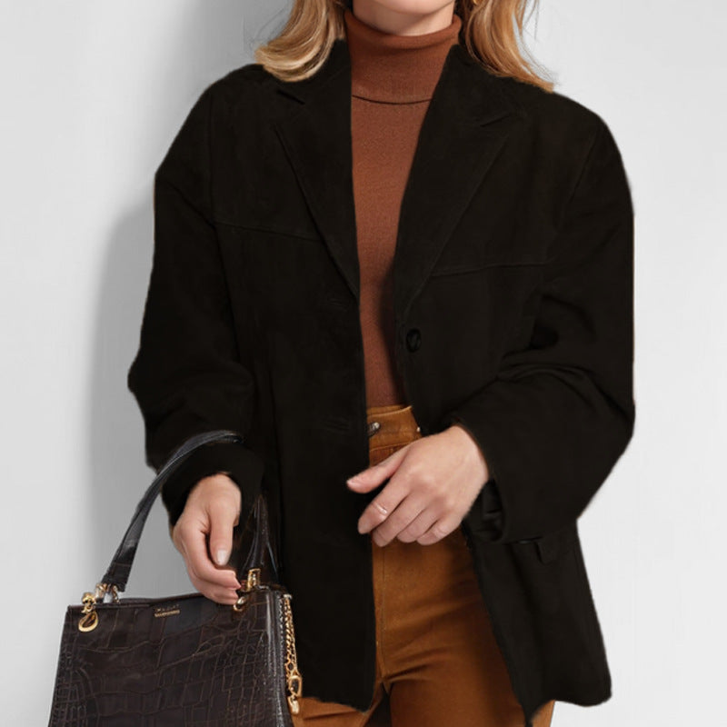 Casual style suit jacket