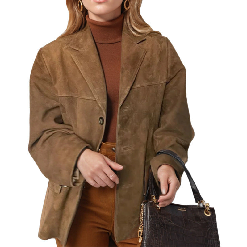 Casual style suit jacket