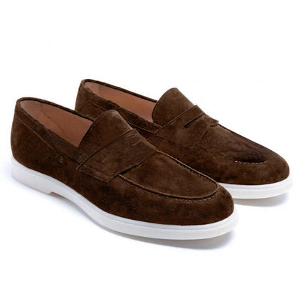 Casual Suede Slip On Shoes