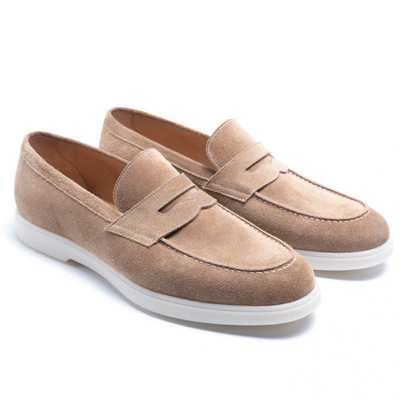 Casual Suede Slip On Shoes