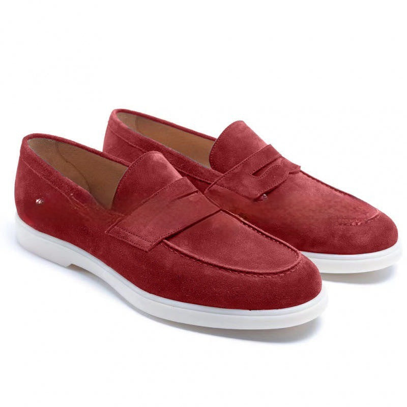 Casual Suede Slip On Shoes