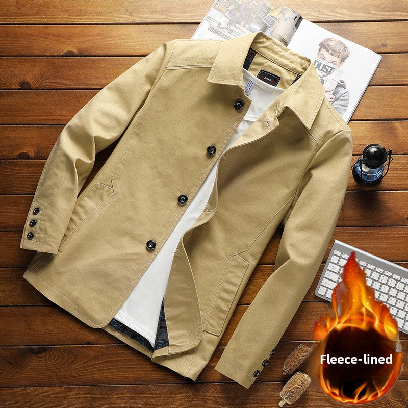 Casual Top Slim Fit Coat