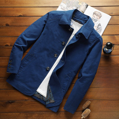 Casual Top Slim Fit Coat