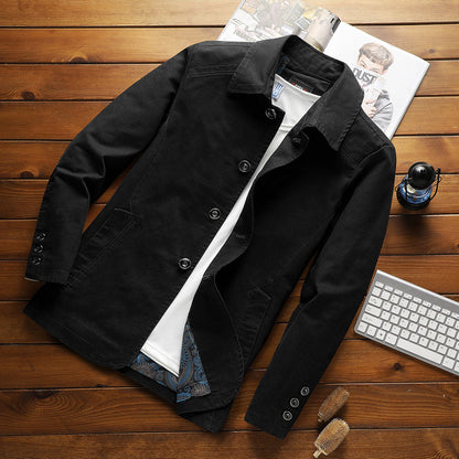 Casual Top Slim Fit Coat