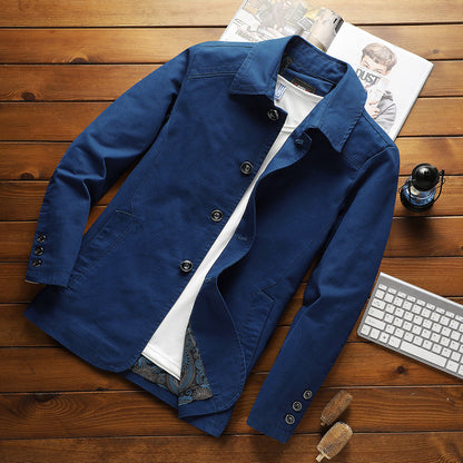 Casual Top Slim Fit Coat