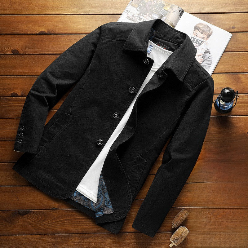 Casual Top Slim Fit Coat
