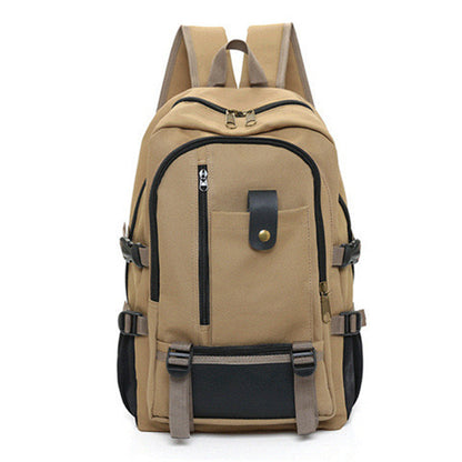 Casual Travel Canvas Backpack