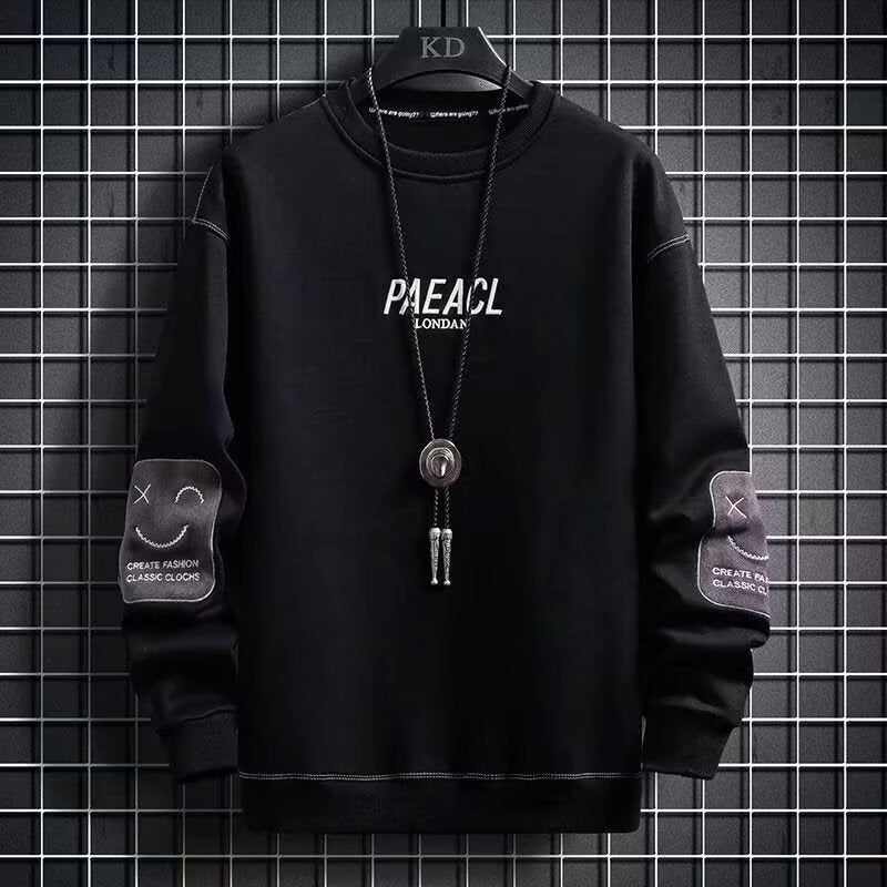 Casual trendy casual hoodie from a streetwear brand