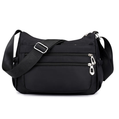 Casual Waterproof Nylon Shoulder Bag for Women