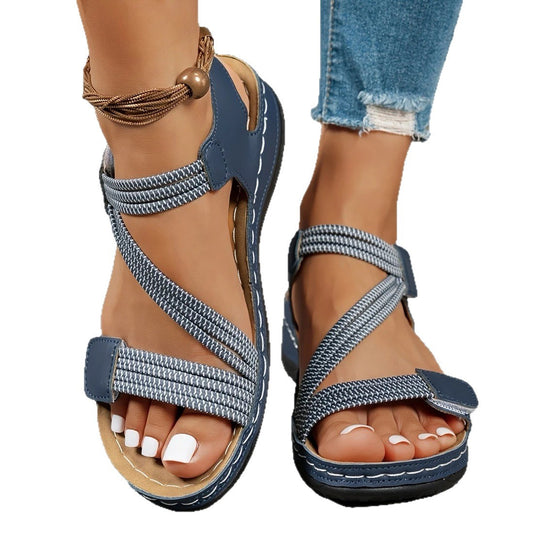 Casual Wedge Strap Sandals