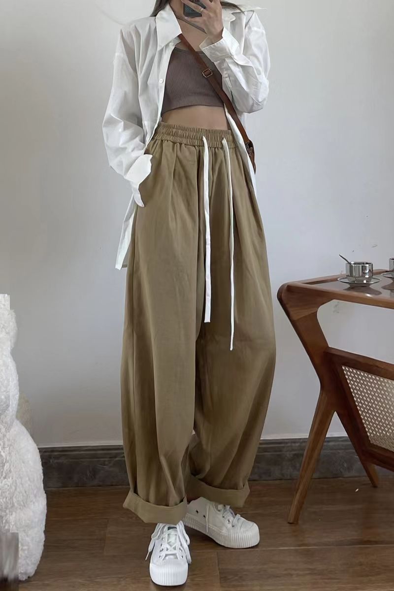 Casual Wide Leg Pants