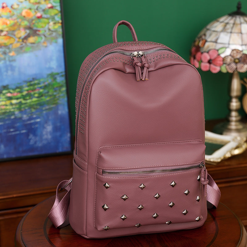 Casual Women Backpack Large Capacity Travel Bag