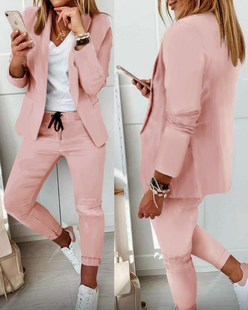 Casual Women Suit Fashion Set