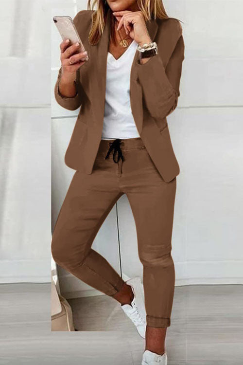Casual Women Suit Fashion Set
