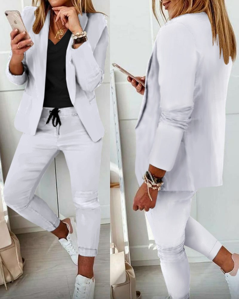 Casual Women Suit Fashion Set