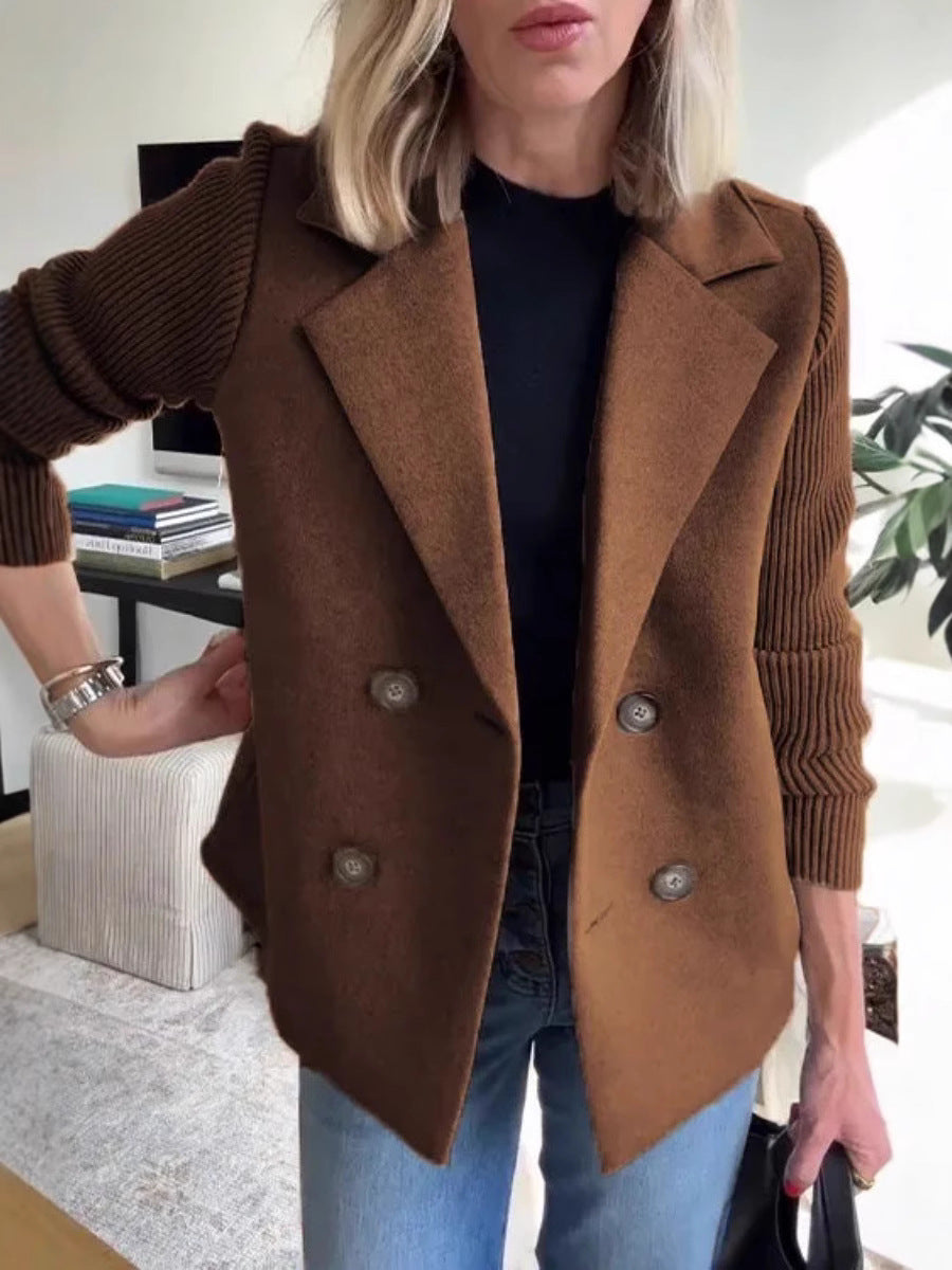 Casual woolen coat