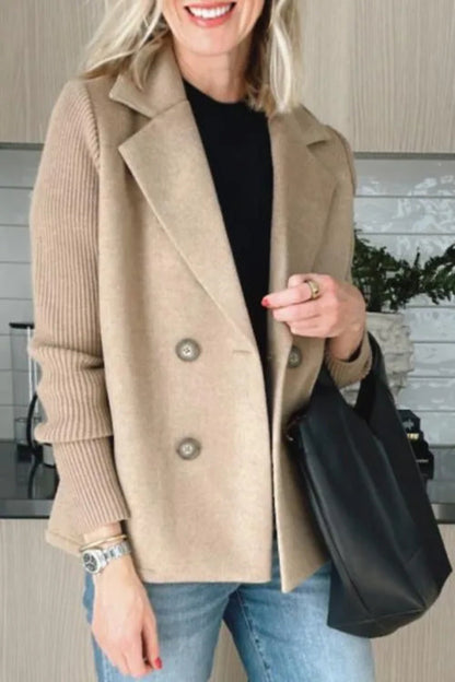 Casual woolen coat