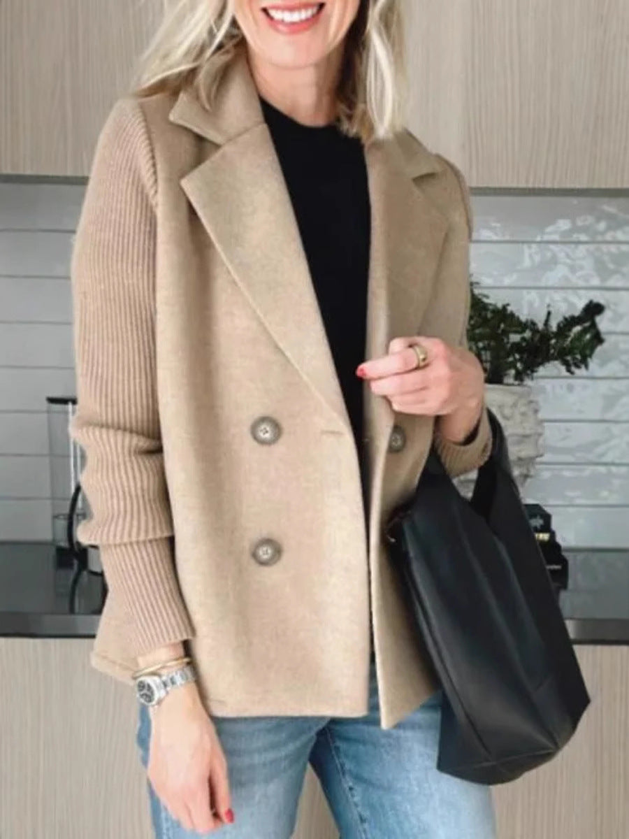 Casual woolen coat