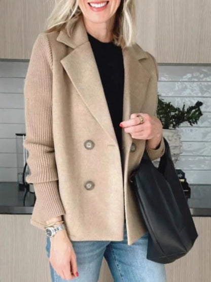 Casual woolen coat