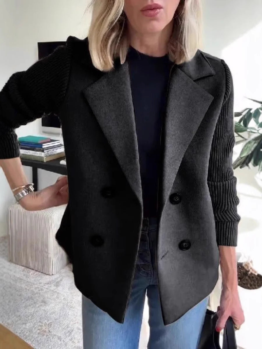 Casual woolen coat