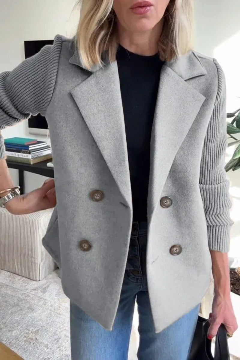 Casual woolen coat