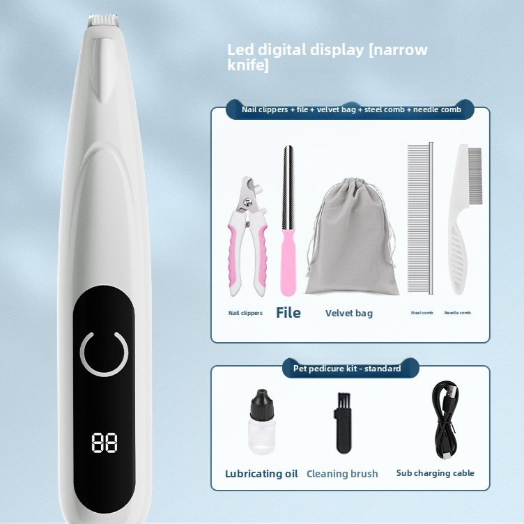 Cat and dog paw hair trimmer