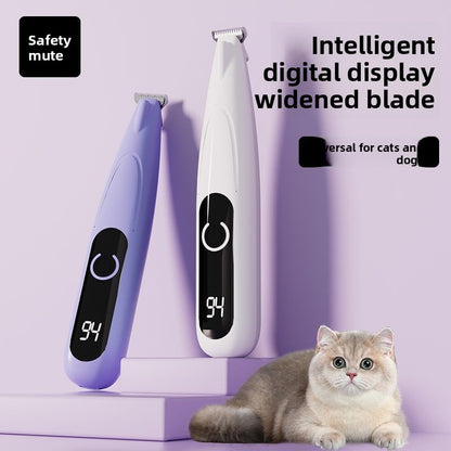 Cat and dog paw hair trimmer