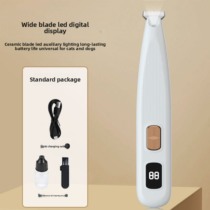 Cat and dog paw hair trimmer