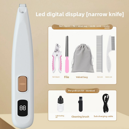Cat and dog paw hair trimmer