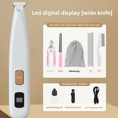 Cat and dog paw hair trimmer