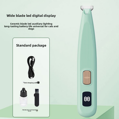 Cat and dog paw hair trimmer
