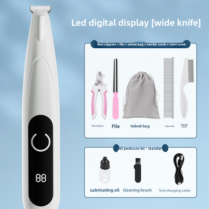 Cat and dog paw hair trimmer